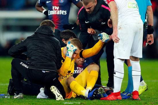 Medical Teams Tend Kylian Mbappe Paris Editorial Stock Photo - Stock 