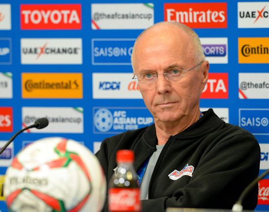 Sven Goran Eriksson Head Coach Philippines Editorial Stock Photo ...