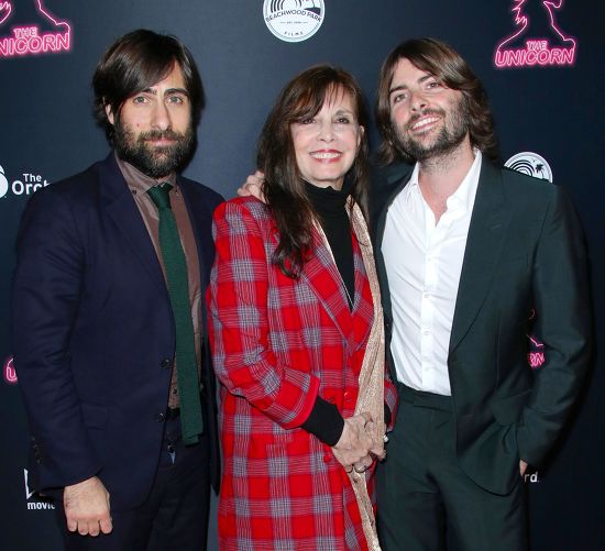 Jason Schwartzman Talia Shire Robert Schwartzman Editorial Stock Photo