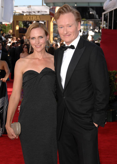 Conan Obrien Wife Liza Powel Editorial Stock Photo - Stock Image ...