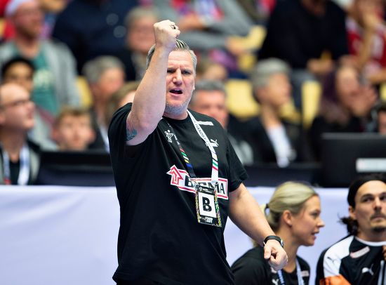 Coach Nikolaj Jacobsen Denmark Reacts During Editorial Stock Photo ...