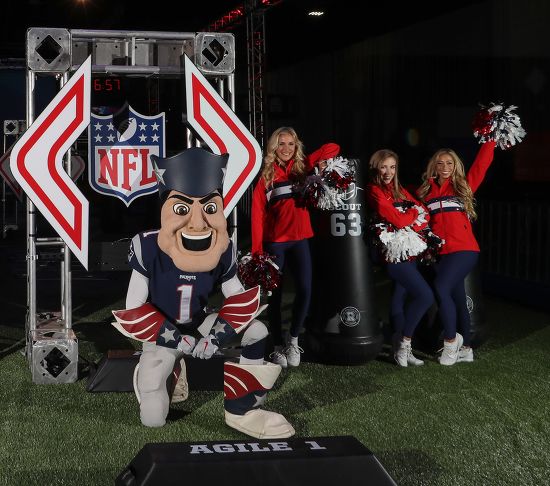 Pat Patriot Mascot Costume