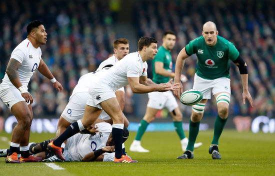 Ben Youngs England Passes Ball Editorial Stock Photo - Stock Image ...