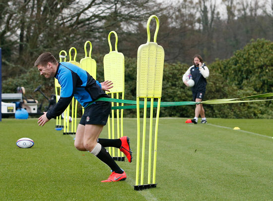 Owen Farrell Running Editorial Stock Photo - Stock Image | Shutterstock