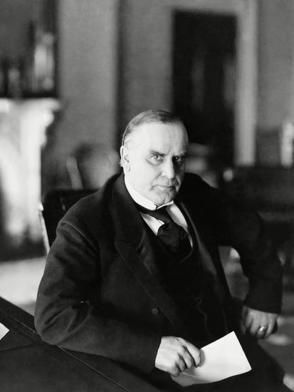 President William Mckinley White House 1898 Editorial Stock Photo ...