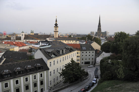 Skyline Linz Austria Editorial Stock Photo - Stock Image | Shutterstock