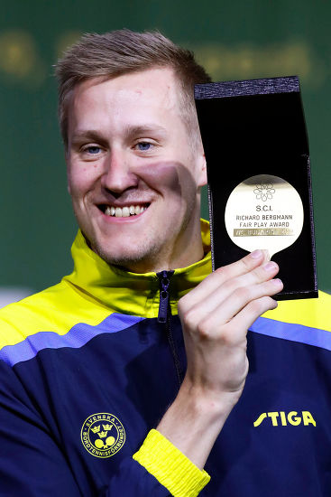 Mattias Falck Sweden Poses His His Editorial Stock Photo Stock Image