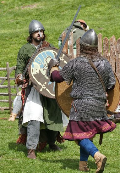 Siege Corfe Castle Reenactment Editorial Stock Photo - Stock Image ...