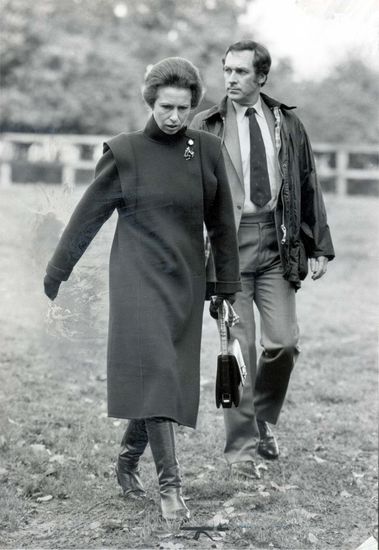 Princess Anne Now Princess Royal 1984 Editorial Stock Photo - Stock ...