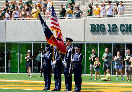 Rotc Color Guard Members Holding Us Editorial Stock Photo - Stock Image ...
