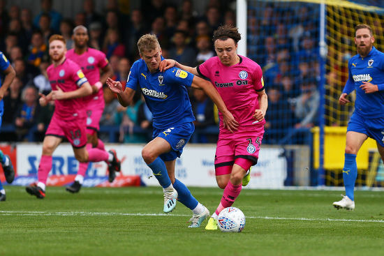 Marcus Forss Afc Wimbledon Oliver Rathbone Editorial Stock Photo ...