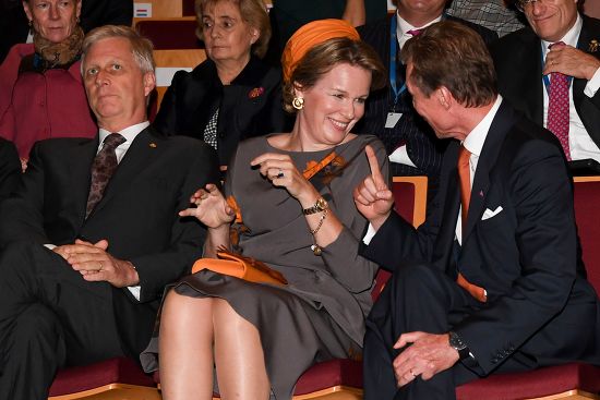Queen Mathilde King Philippe Grand Duke Editorial Stock Photo - Stock