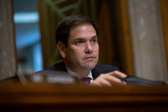 United States Senator Marco Rubio Republican Editorial Stock Photo