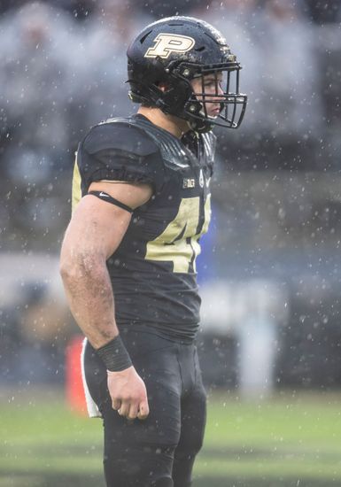 Purdue Running Back Zander Horvath 40 Editorial Stock Photo