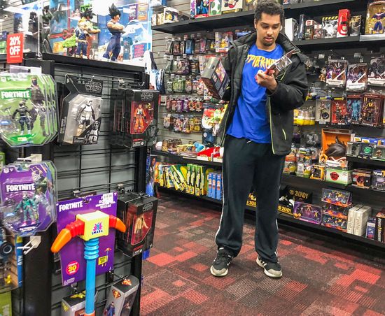 customer-shops-gamestop-store-gurnee-illinois-editorial-stock-photo