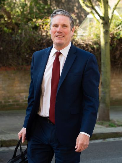 Keir Starmer Emerges His Kentish Town Editorial Stock Photo - Stock ...