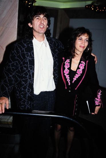 George Harrison Wife Olivia C1989 Editorial Stock Photo - Stock Image ...