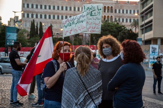 Protesters Wear Face Masks While Holding Editorial Stock Photo - Stock ...