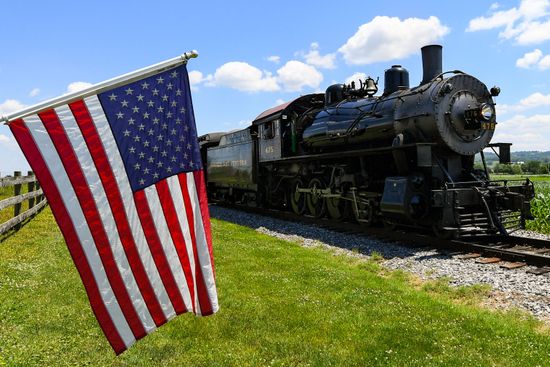 Strasburg Rail Road - Norfolk & Western 475 Steam Train 