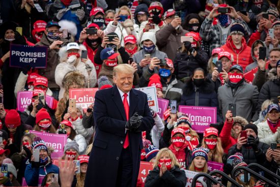 Donald Trump Reacts Crowd He Arrives Editorial Stock Photo - Stock ...