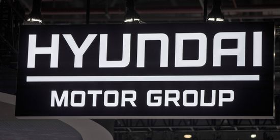 Hyundai Motor Group Logo Seen 3rd Editorial Stock Photo - Stock Image ...