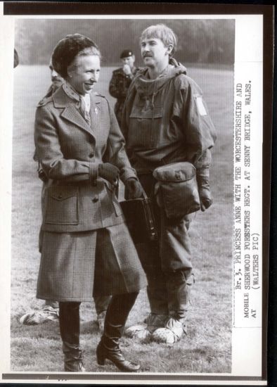 Princess Anne Now Princess Royal September Editorial Stock Photo ...