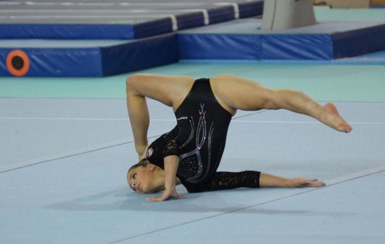 Hungarys Zoja Szekely Performs Floor Exercise Editorial Stock Photo - Stock  Image | Shutterstock Editorial