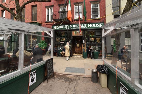 mcsorleys beach pub st patricks day parade
