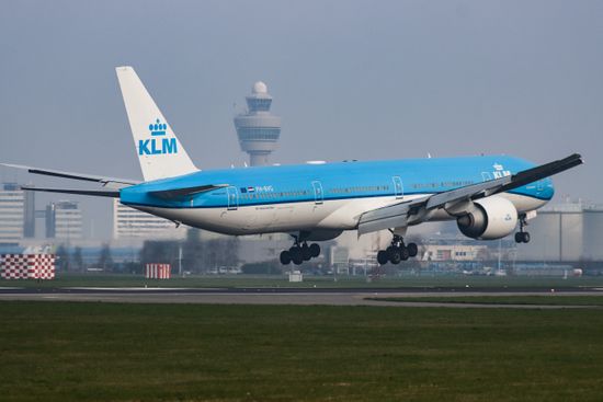 Klm Royal Dutch Airlones Boeing 777300 Editorial Stock Photo - Stock ...