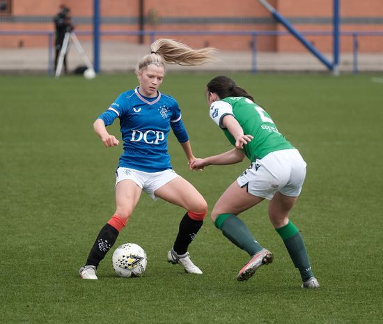 Brogan Hay Rangers Shannon Leishman Hibernian Editorial Stock Photo ...