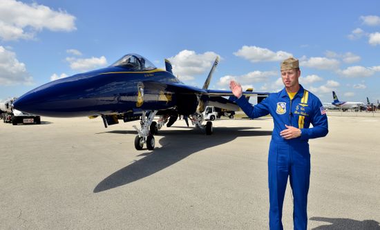 Commander Ben Walborn Stands Next His Editorial Stock Photo - Stock ...