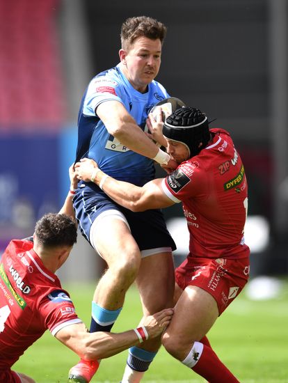 Jason Harries Cardiff Blues Tackled By Editorial Stock Photo - Stock ...