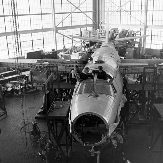 Martin B26 Marauder Being Built Glenn Editorial Stock Photo - Stock ...