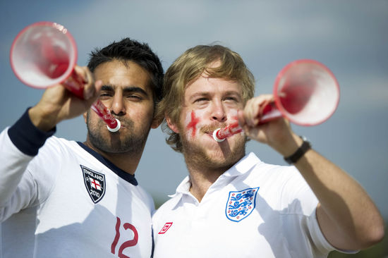 England Fans Rustenburg Fan Fest Englands Editorial Stock Photo - Stock ...