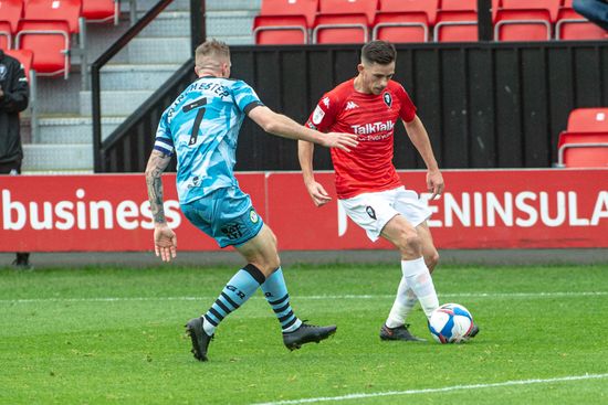 Carl Winchester Forest Green Rovers Tackles Editorial Stock Photo ...