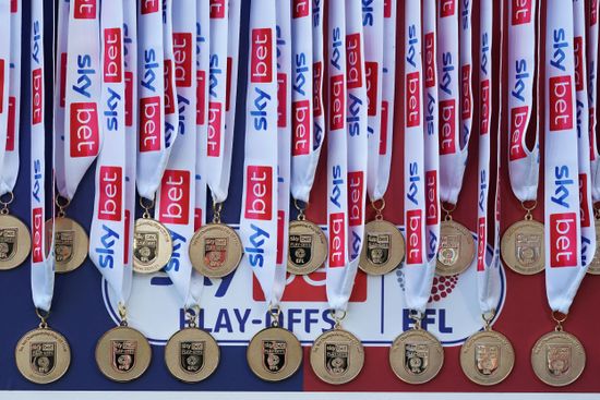 Sky Bet Efl Championship Winners Medals Editorial Stock Photo - Stock ...