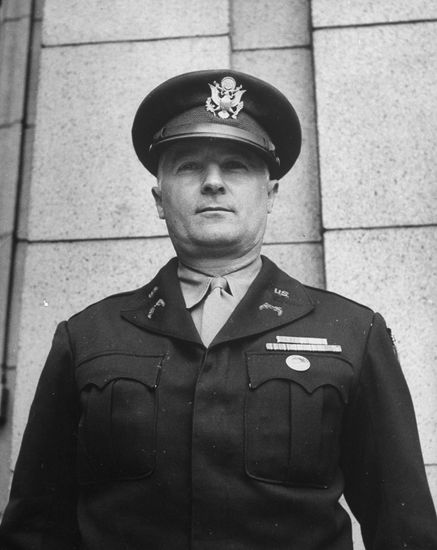 May 1946 Lieutenant Colonel Davenport Wearing Editorial Stock Photo ...