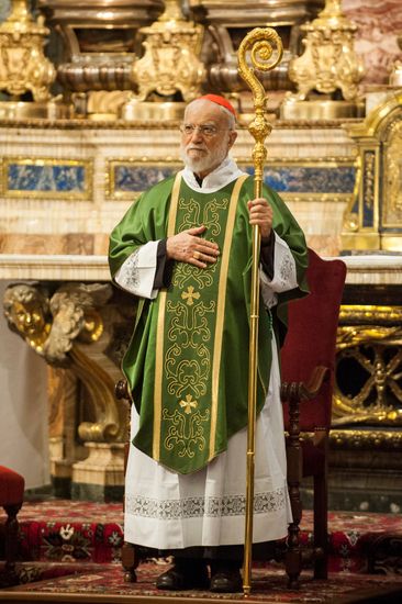 Card Raniero Cantalamessa Celebrates Mass His Editorial Stock Photo ...