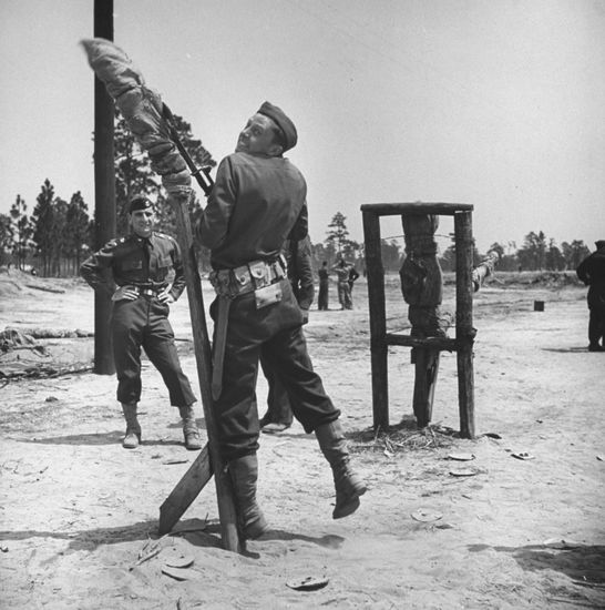 Us Soldiers Training Use Bayonet Editorial Stock Photo - Stock Image ...