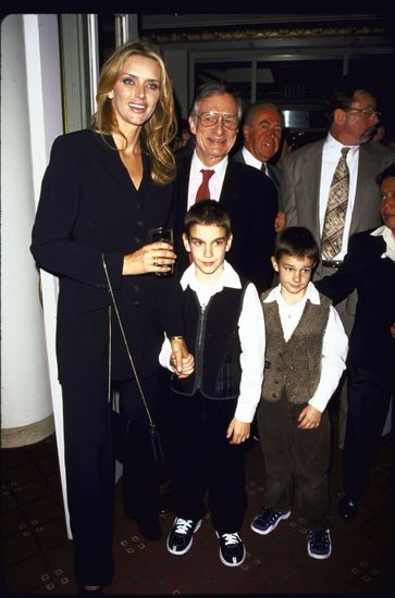 Hugh Hefner Wife Kimberly Their Sons Editorial Stock Photo - Stock ...