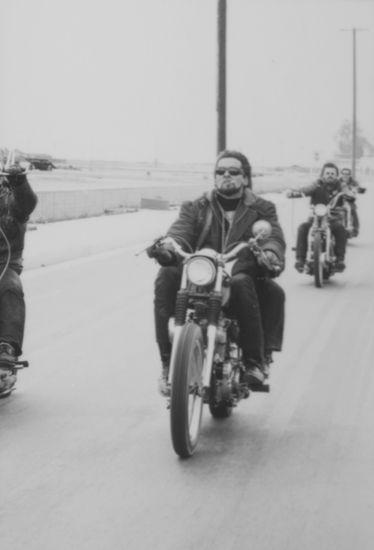 Hells Angels Members Riding Their Motorcycles Editorial Stock Photo ...