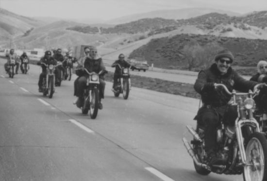 Hells Angels Members Riding Their Motorcycles Editorial Stock Photo ...