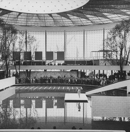 Fashion Show American Pavilion Expo 58 Editorial Stock Photo - Stock ...