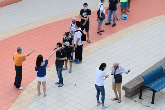 People Wait Queue Register China Made Editorial Stock Photo - Stock ...