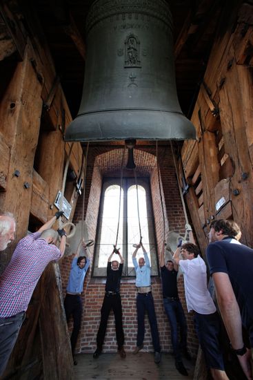 Bell Ringers Resound Royal Sigismund Bell Editorial Stock Photo - Stock ...
