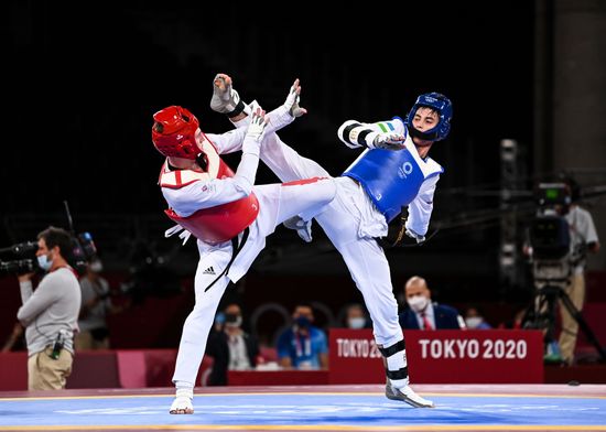 Taekwondo Ulugbek Rashitov Uzb Vs Bradly Editorial Stock Photo - Stock ...