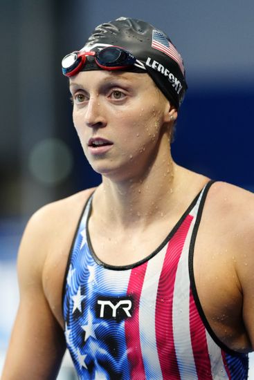 Katie Ledecky After Defeat Womens 200m Editorial Stock Photo - Stock ...