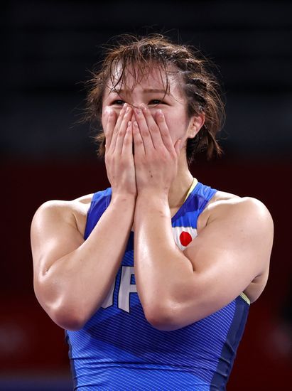 Yukako Kawai Japan Reacts After Defeating Editorial Stock Photo Stock