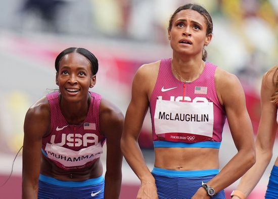 Sydney Mclaughlin R Dalilah Muhammad United Editorial Stock Photo ...