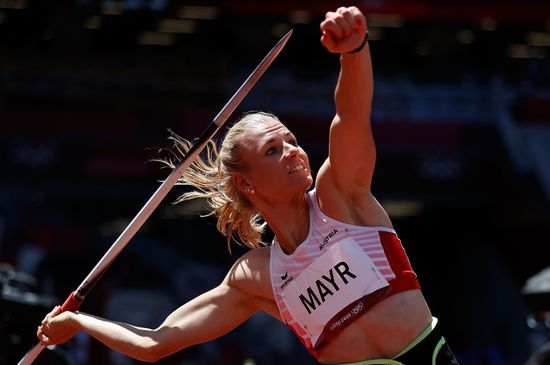 Verena Mayr Austria Competes During Womens Editorial Stock Photo ...